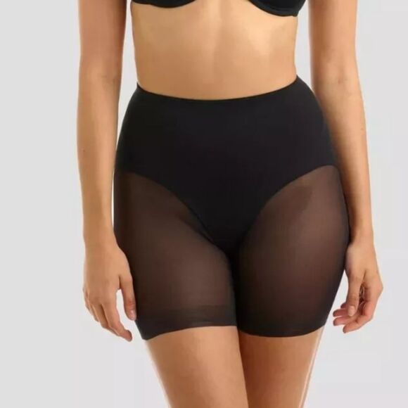 SlimShaper by Miracle Brands SMALL Sheer Booty Lift Shortie - Picture 1 of 8